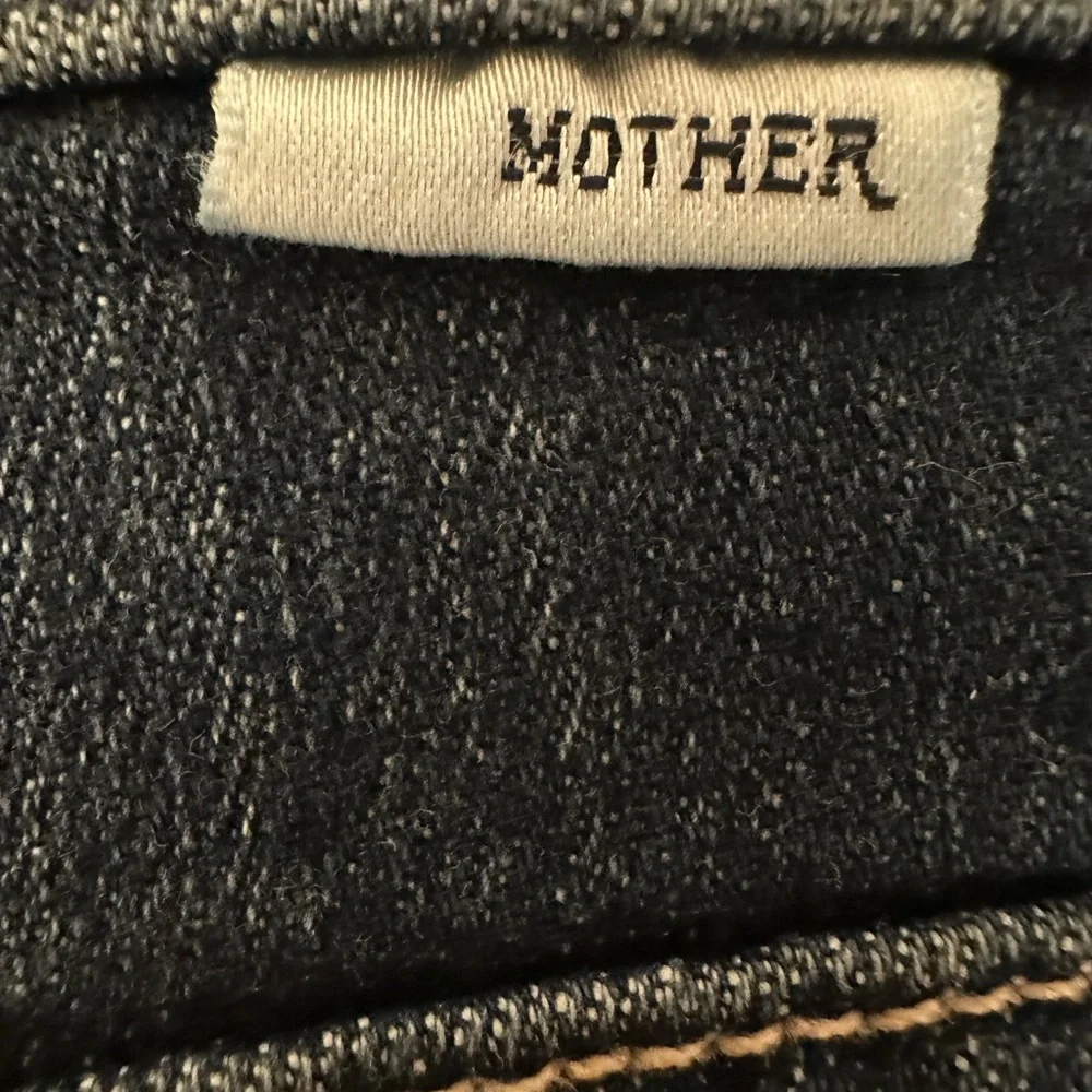 MOTHER "The Cha Cha Fray" Girl Crush High-Rise Flare Jeans | Size 27 - Picture 12 of 14